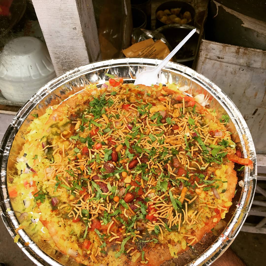 Poha Pizza Pakwan at Pushkar Breakfast Corner Pushkar hidden food gems