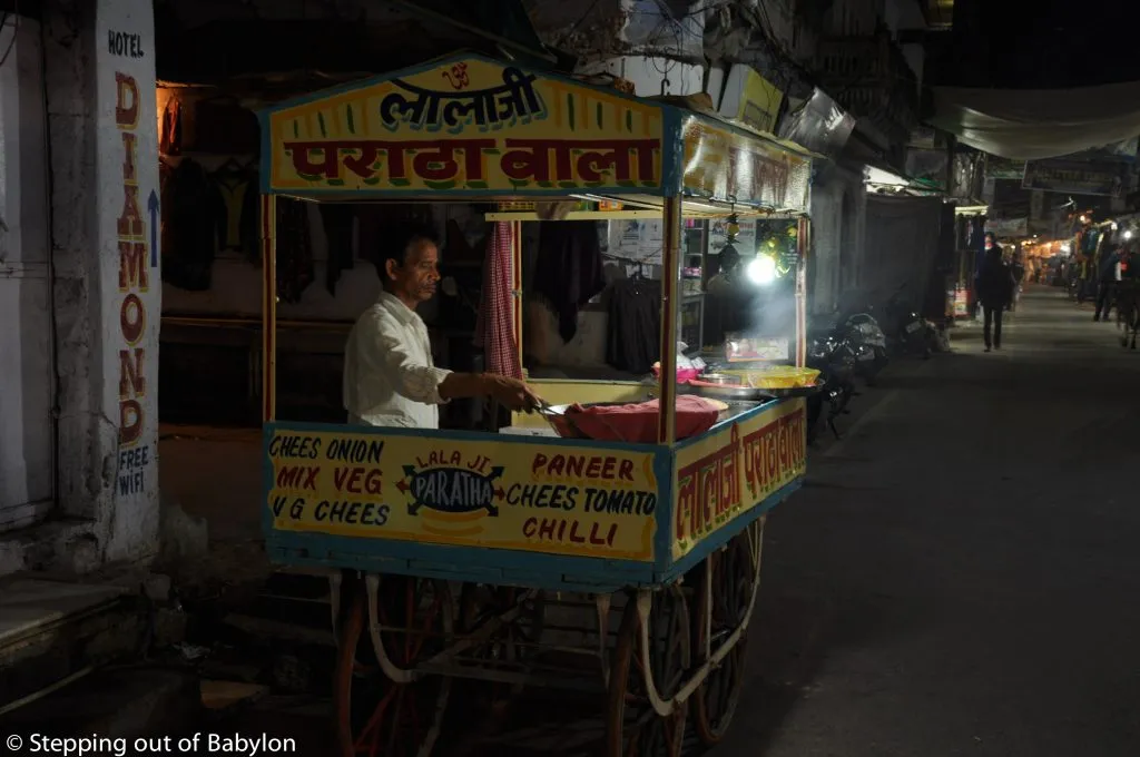 Stuffed Parathas at Lala Ji Paratha Wala